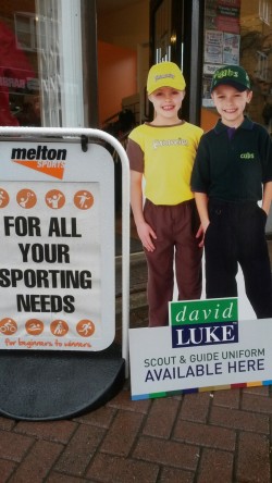 Scout guide stand